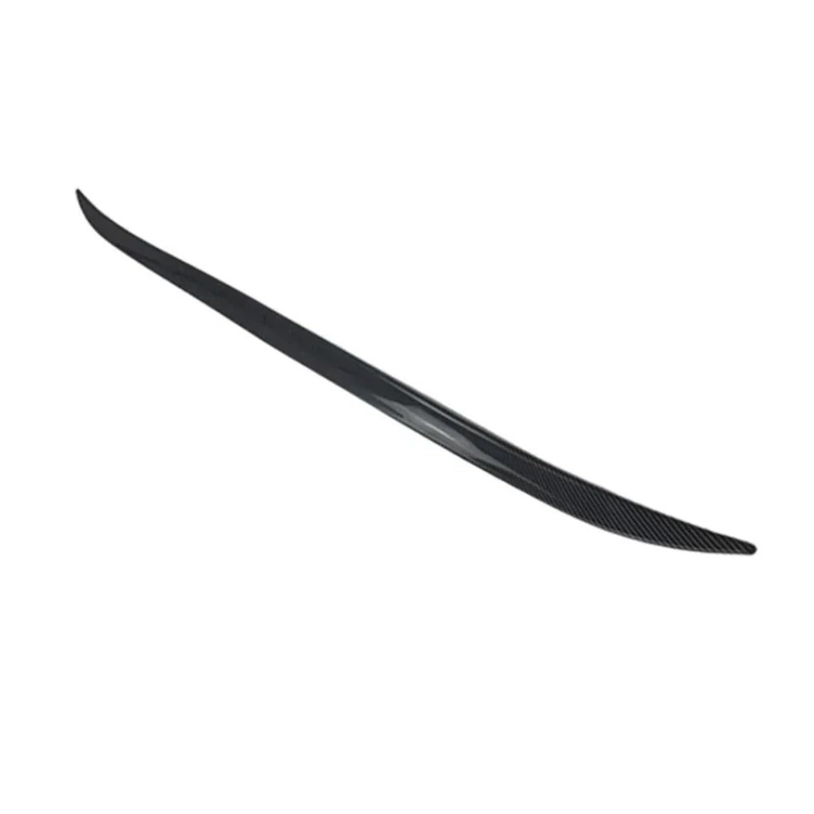 Spoiler Wing 121cm Länge Universal Spoiler Lip Limousine Hinten Flügel Für Benz W204 W211 Heckspoiler(Carbon) von SIMBAE