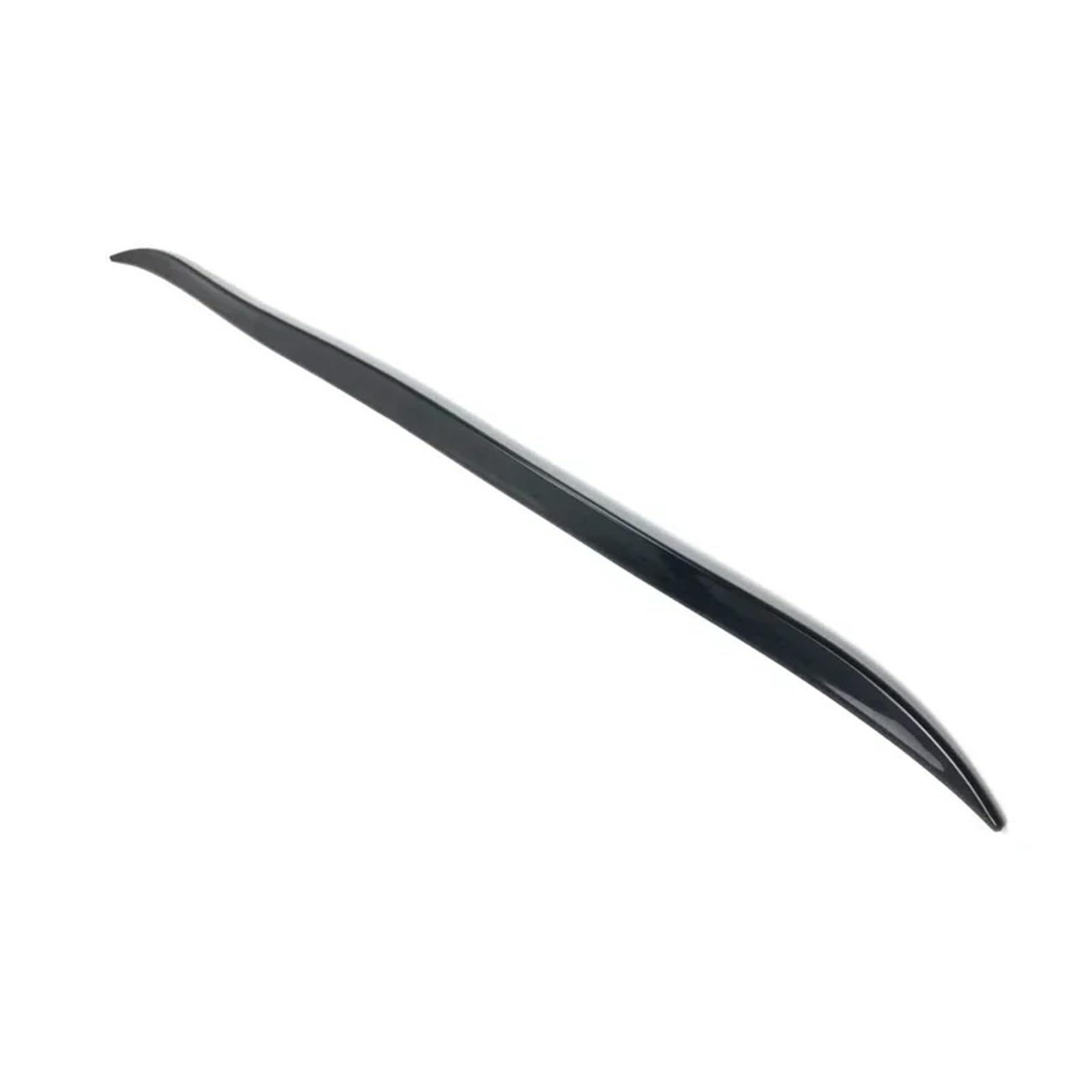 Spoiler Wing 121cm Länge Universal Spoiler Lip Limousine Hinten Flügel Für Peugeot 508 Heckspoiler(Schwarz) von SIMBAE