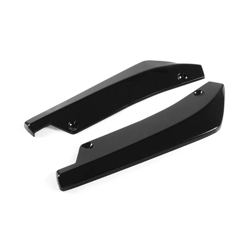 Spoiler Wing 2 Stück 40CM Lange Hinten Stoßstange Canard Splitter Seite Spoiler Diffusor Volant Trim Für Lexus is F IS200T IS250 IS300 Auto Zubehör Heckspoiler(Schwarz) von SIMBAE