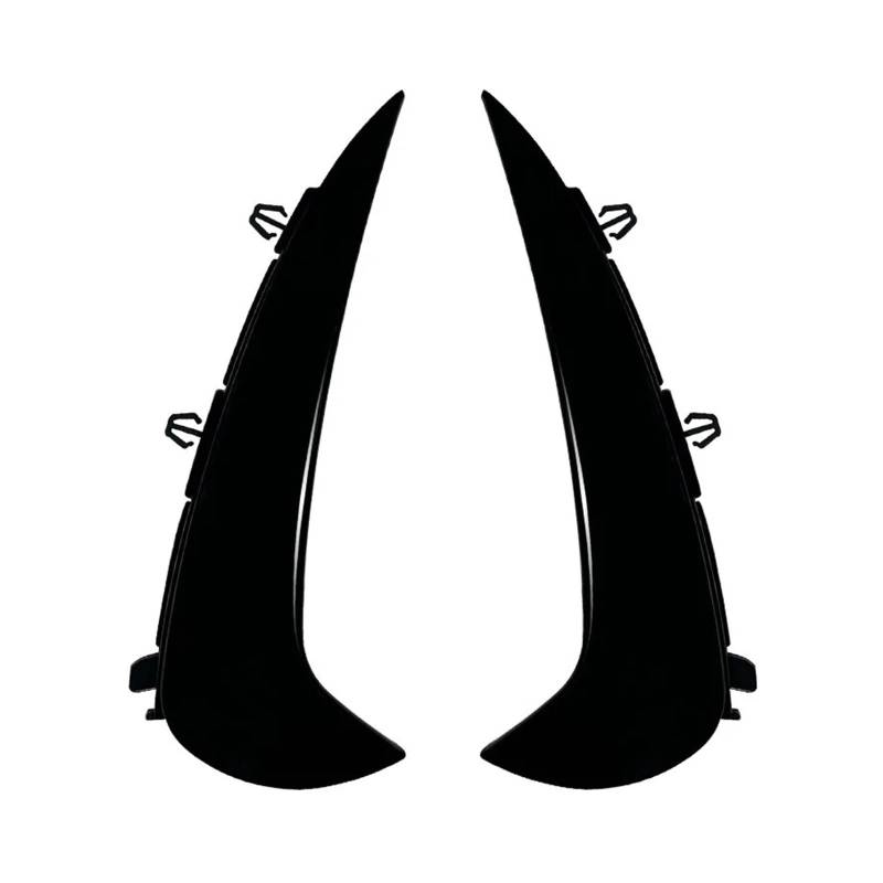 Spoiler Wing 2 Stück Für Benz Für GLC-Klasse X254 Für AMG Für Line 2023 Heckstoßstangen-Diffusor-Lippenspoiler-Windmesser-Trimmabdeckung Durch ABS-Bodykit Heckspoiler(Gloss Black) von SIMBAE