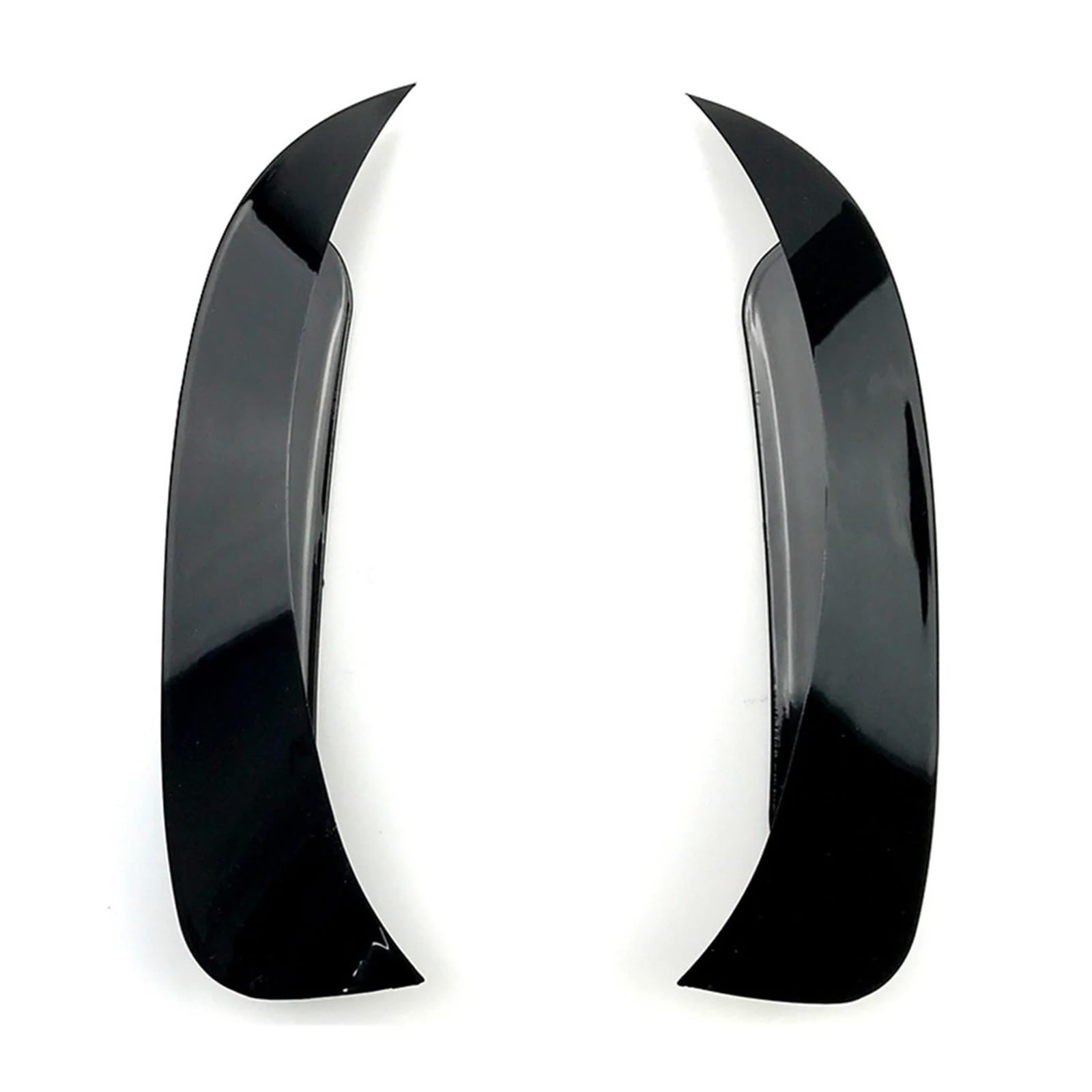 Spoiler Wing 2 Stück Für Benz X156 Für GLA GLA45 Für AMG GLA220 GLA260 2014–2019 Heckstoßstange Canards Splitter Seitenspoiler Entlüftungsabdeckung Verkleidung Heckspoiler(Glossy Black) von SIMBAE
