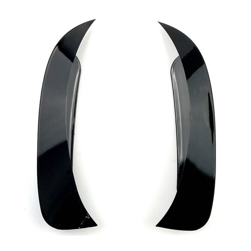Spoiler Wing 2 Stück Für Benz X156 Für GLA GLA45 Für AMG GLA220 GLA260 2014–2019 Heckstoßstange Canards Splitter Seitenspoiler Entlüftungsabdeckung Verkleidung Heckspoiler(Glossy Black) von SIMBAE