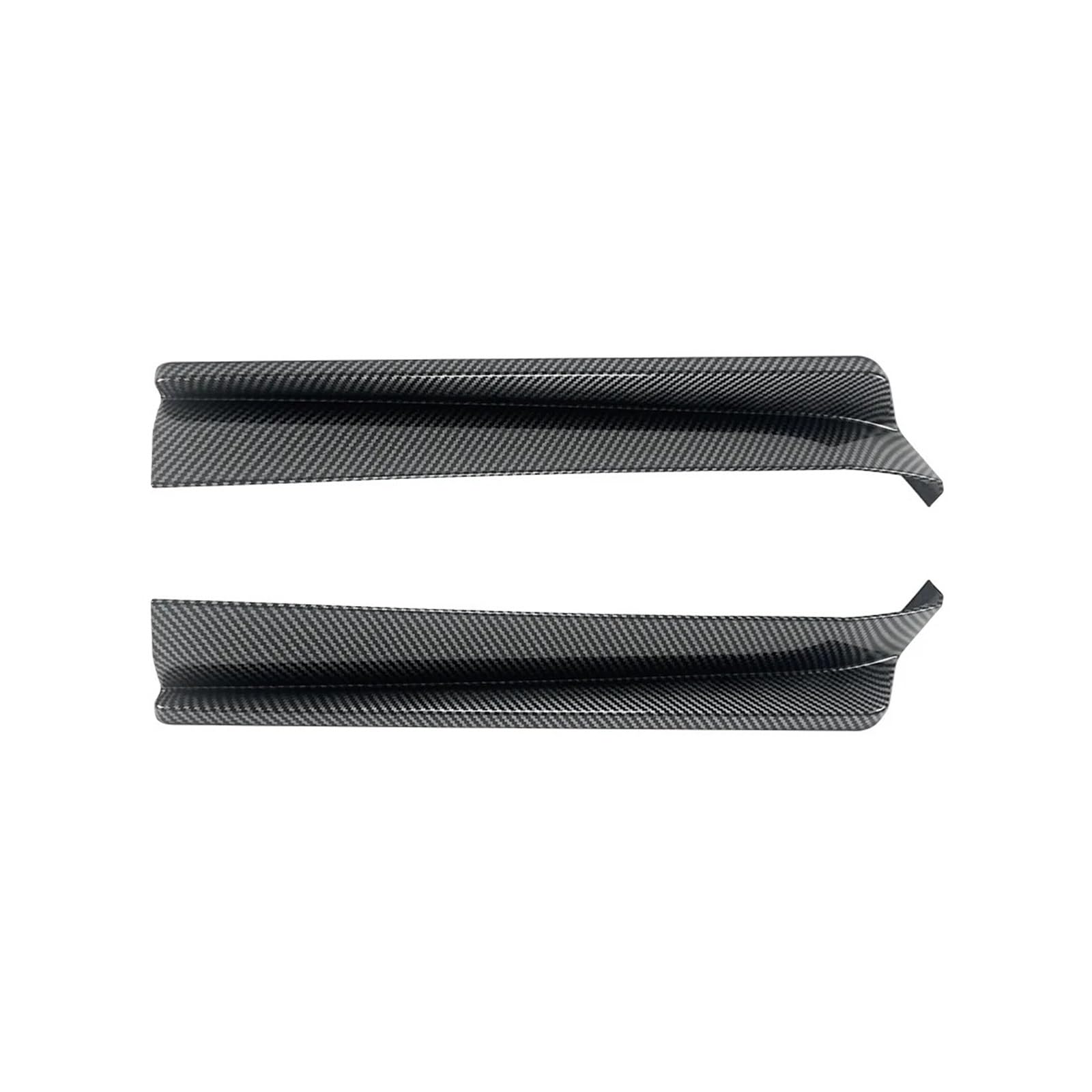 Spoiler Wing 2-teilig Für Subaru Für Impreza Für WRX Für STI VA 2015-2021 Auto Heckstoßstange Lip Schürzen Spats Splitter Diffusor Canard Protector Von ABS Heckspoiler(Carbon Look) von SIMBAE
