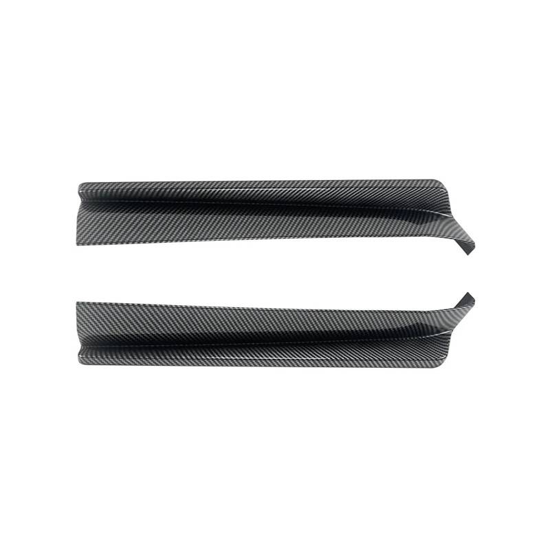 Spoiler Wing 2-teilig Für Subaru Für Impreza Für WRX Für STI VA 2015-2021 Auto Heckstoßstange Lip Schürzen Spats Splitter Diffusor Canard Protector Von ABS Heckspoiler(Carbon Look) von SIMBAE
