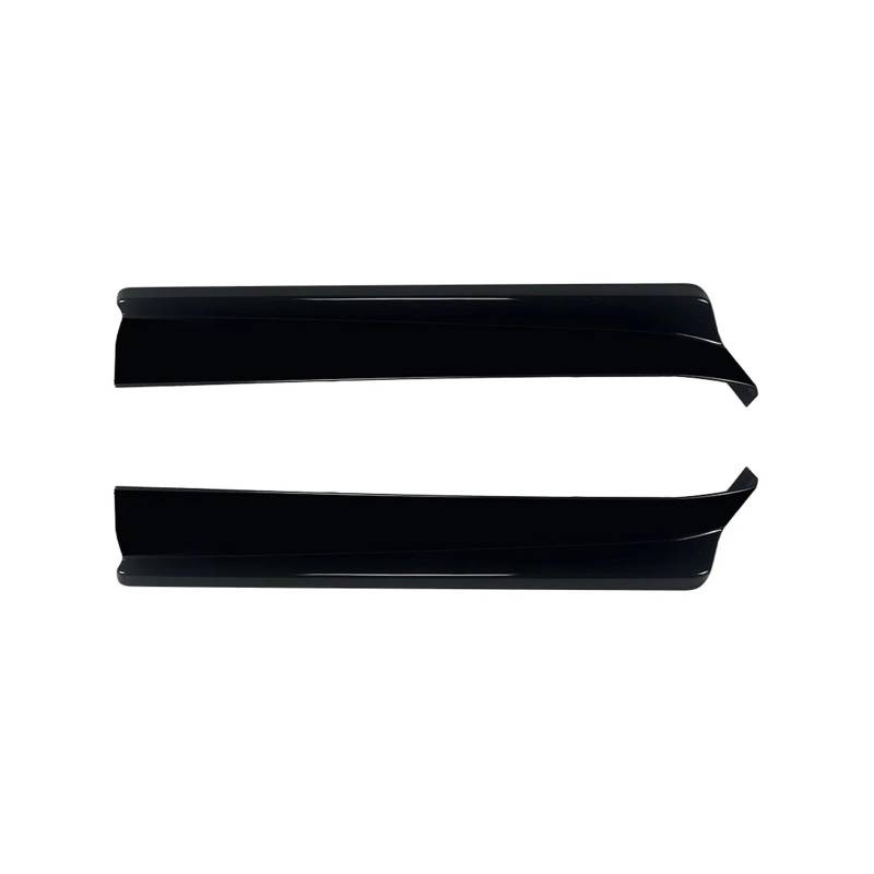 Spoiler Wing 2-teilig Für Subaru Für Impreza Für WRX Für STI VA 2015-2021 Auto Heckstoßstange Lip Schürzen Spats Splitter Diffusor Canard Protector Von ABS Heckspoiler(Gloss Black) von SIMBAE