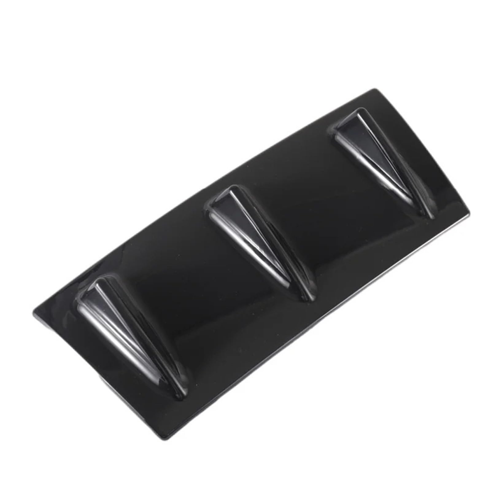 Spoiler Wing 3/5 Shark Fin Auto Heckstoßstange Lip Diffusor Spoiler Aufkleber Schutz Dekoration Geändert Anti-Kollision Heckspoiler(3Fin) von SIMBAE