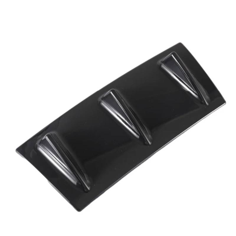 Spoiler Wing 3/5 Shark Fin Auto Heckstoßstange Lip Diffusor Spoiler Aufkleber Schutz Dekoration Geändert Anti-Kollision Heckspoiler(3Fin) von SIMBAE