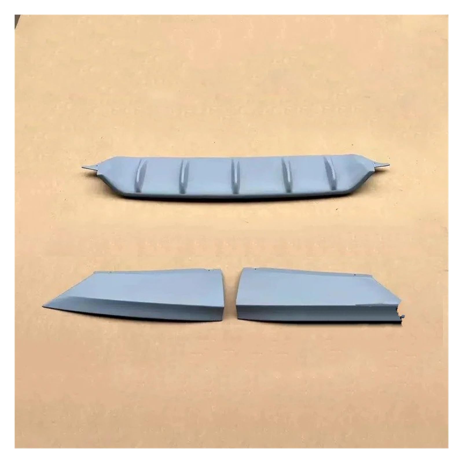 Spoiler Wing 3-teiliger ABS-HECKSTOßSTANGE-KOFFERLIPPE Spoiler-DIFFUSOR Für Volvo S60 V60 (NUR FÜR SPORTSTIL) 2021 2022 2023 2024 Heckspoiler(3 Piece White) von SIMBAE
