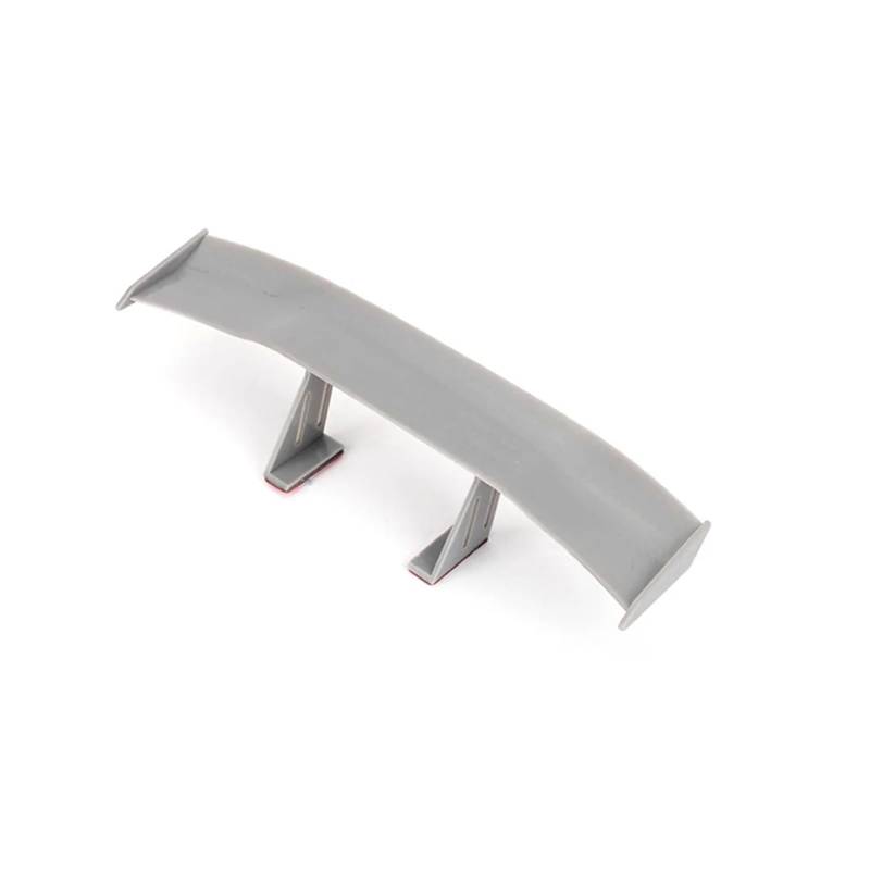 Spoiler Wing Auto Hinten Mini Spoiler Flügel Motorrad Kleine Modell Canard Tail Winglet ABS Carbon Look Für VW Universal Auto Heckspoiler(Gray) von SIMBAE