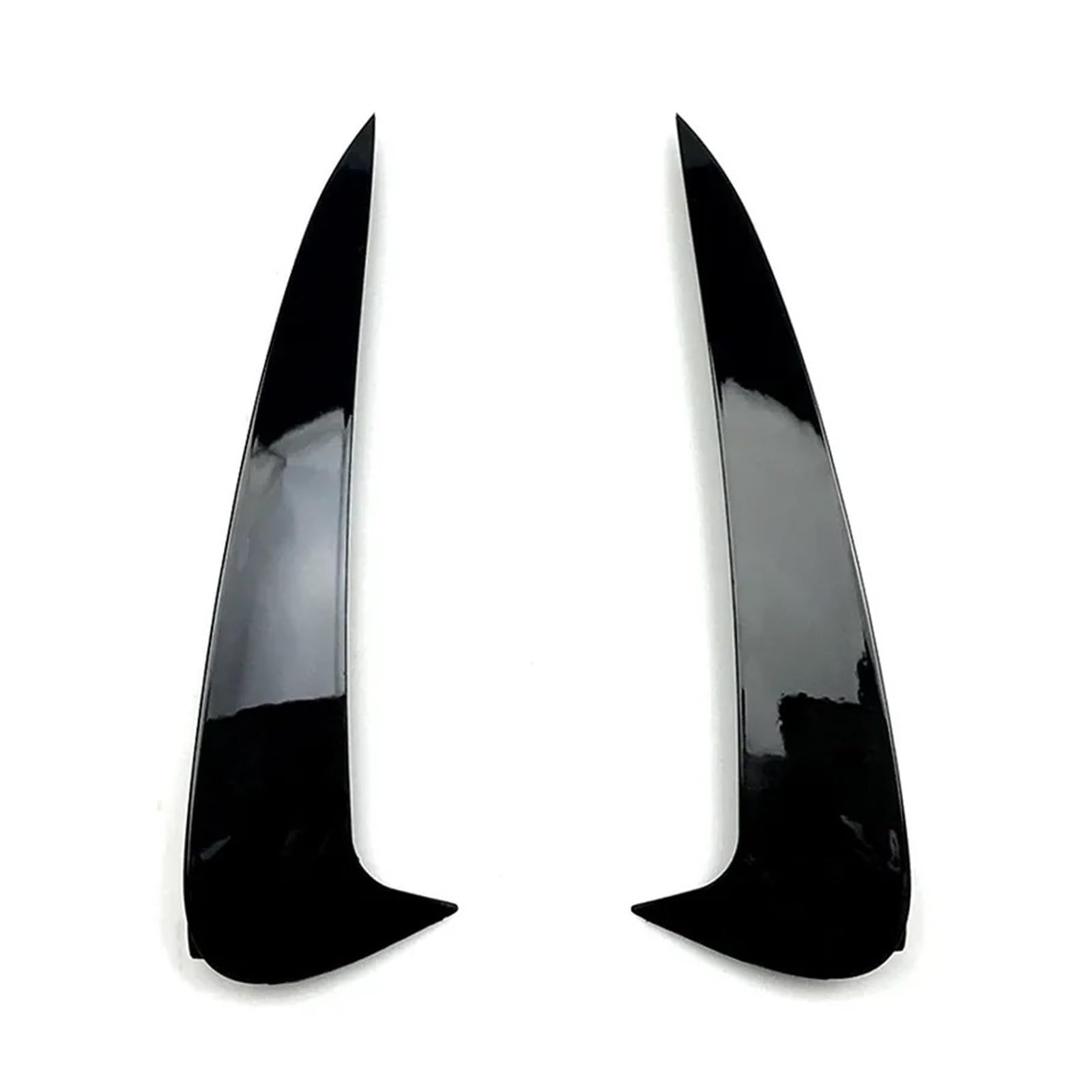 Spoiler Wing Auto Hinten Seite Air Vent Canards Abdeckung Für Benz C Für Coupe C205 C200 C260 C300 C43 C63 2015-2019 Stoßstange Splitter Spoiler Heckspoiler(Gloss Black) von SIMBAE