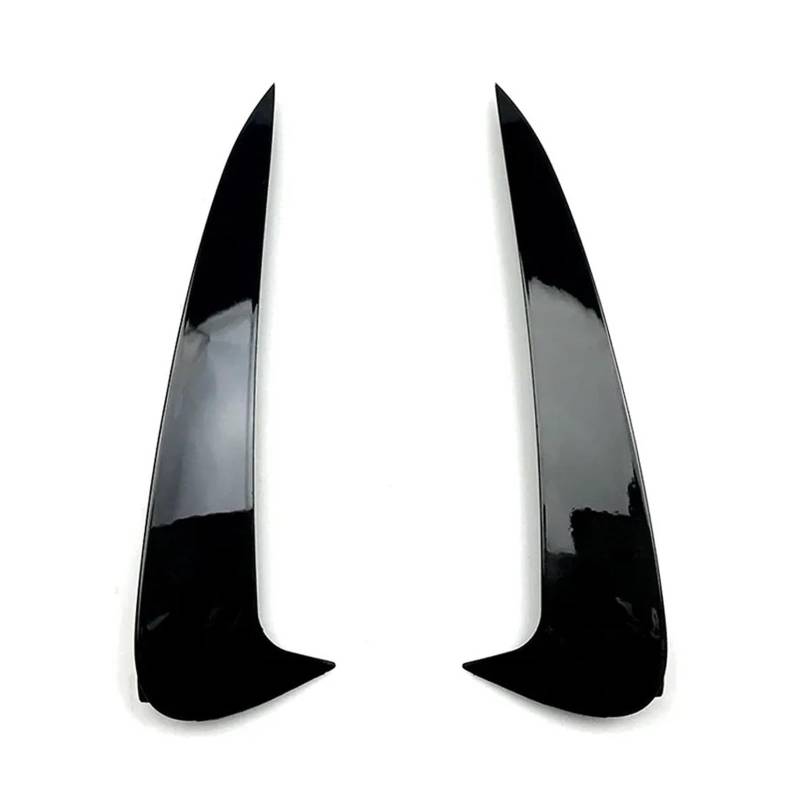 Spoiler Wing Auto Hinten Seite Air Vent Canards Abdeckung Für Benz C Für Coupe C205 C200 C260 C300 C43 C63 2015-2019 Stoßstange Splitter Spoiler Heckspoiler(Gloss Black) von SIMBAE