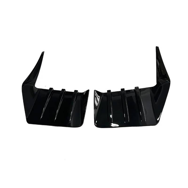 Spoiler Wing Auto-Hinterseitenstoßstange MP-Stil Für Doppeltür Für M2 G87 2023-2024 ABS Untere Entlüftungsabdeckung Tuning Splitter Diffusorverkleidung Heckspoiler(Gloss Black) von SIMBAE
