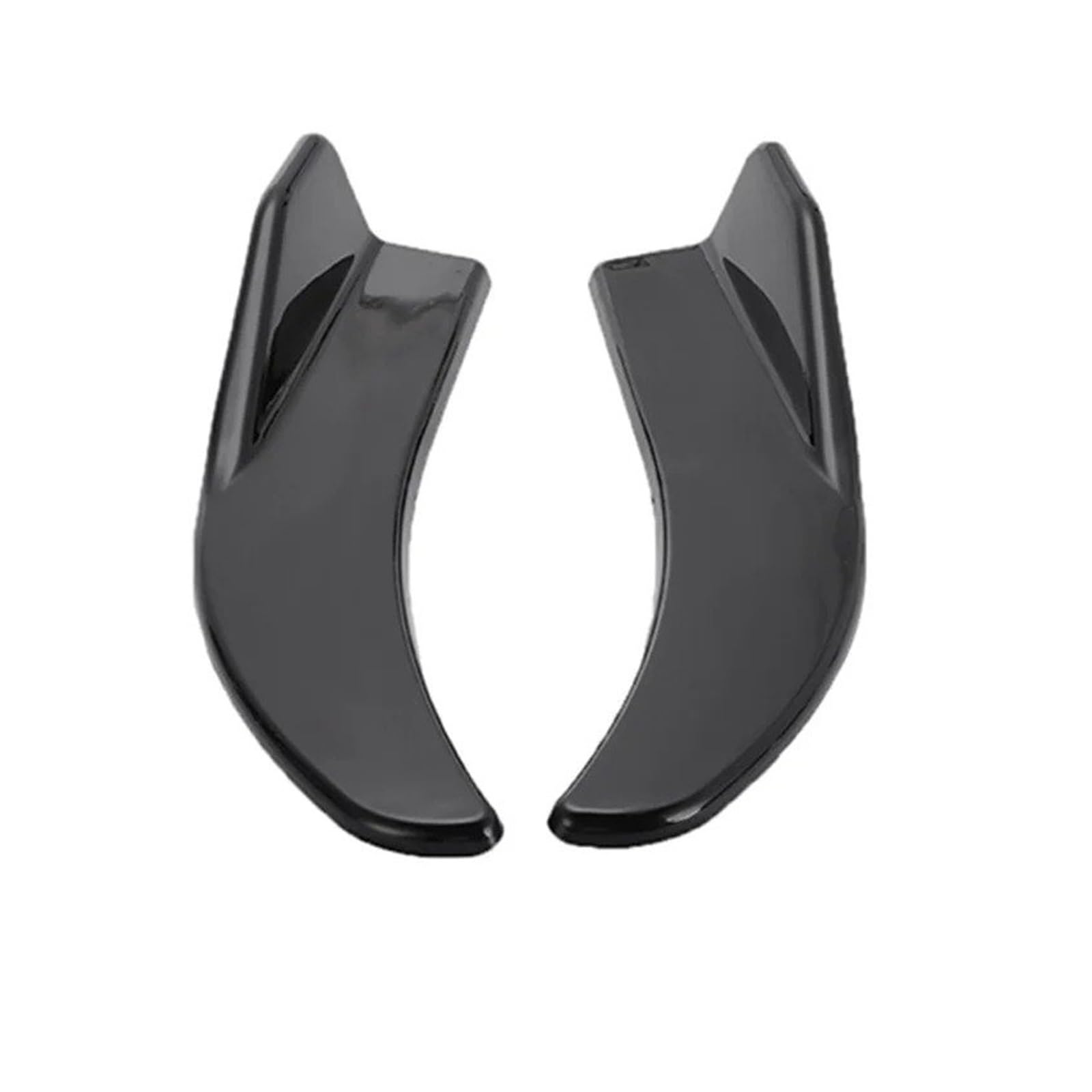 Spoiler Wing Auto Tuning Auto Heckschürze Diffusor Splitter Protector Für Sitz Für Ibiza Zubehör Heckspoiler(Schwarz) von SIMBAE