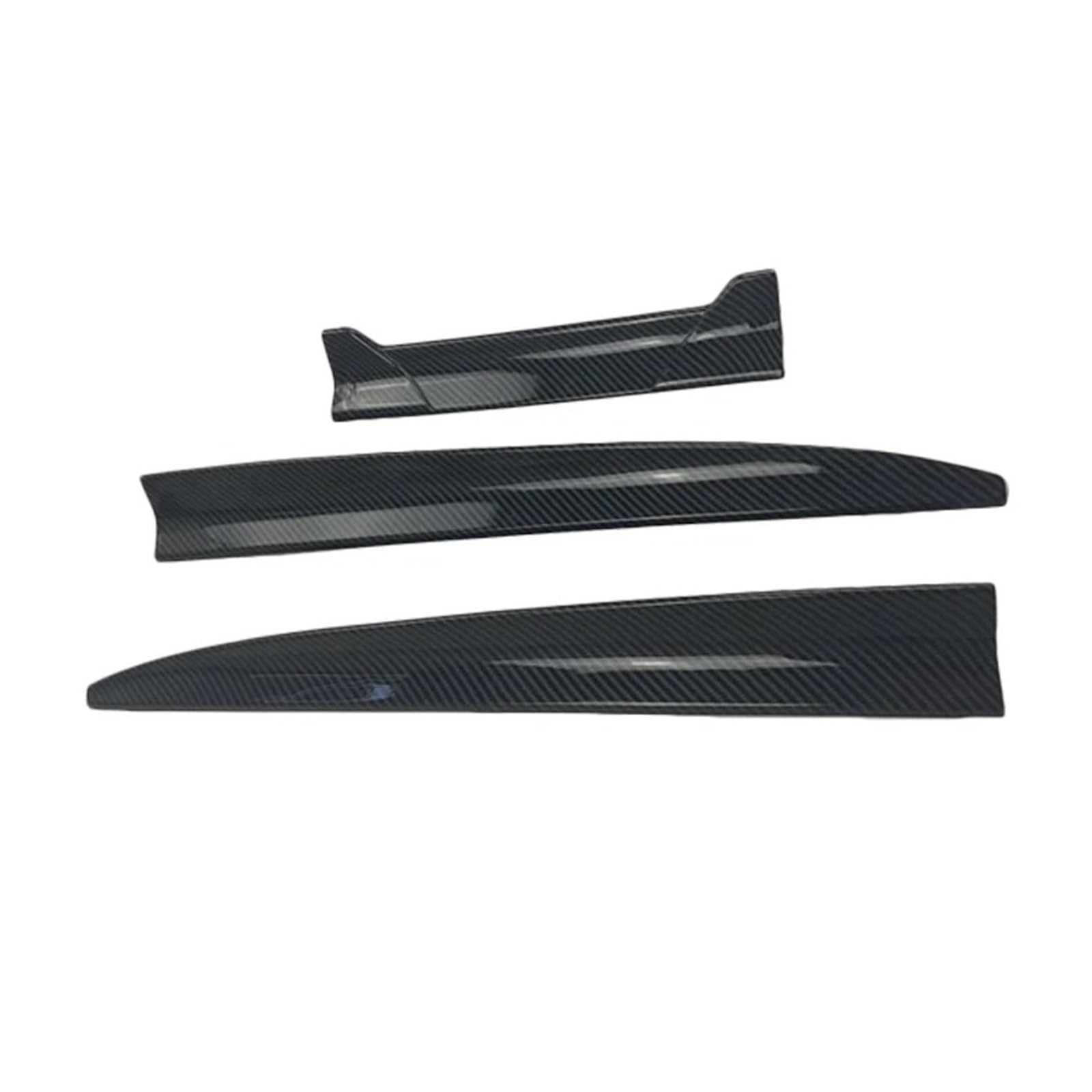 Spoiler Wing Auto Universal Dachspoiler Heckspoiler Kofferraumflügel DIY Refit Spoiler Poiler Wing Racing Trunk Autozubehör Heckspoiler(Style 1 Carbon Look) von SIMBAE