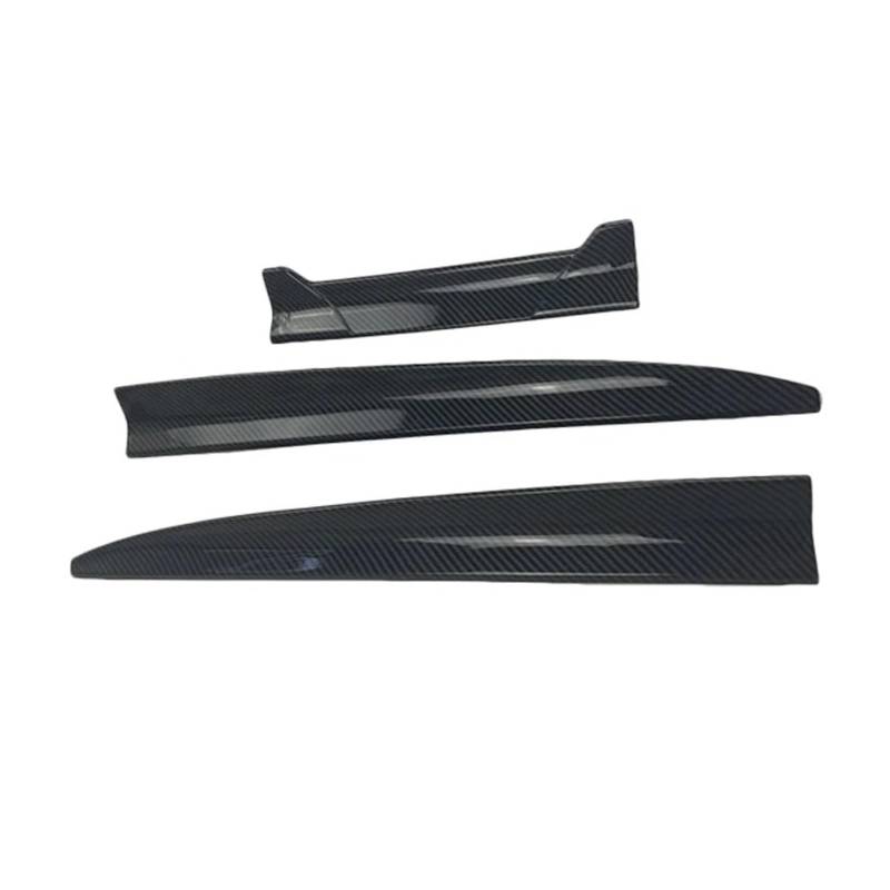Spoiler Wing Auto Universal Dachspoiler Heckspoiler Kofferraumflügel DIY Refit Spoiler Poiler Wing Racing Trunk Autozubehör Heckspoiler(Style 1 Carbon Look) von SIMBAE