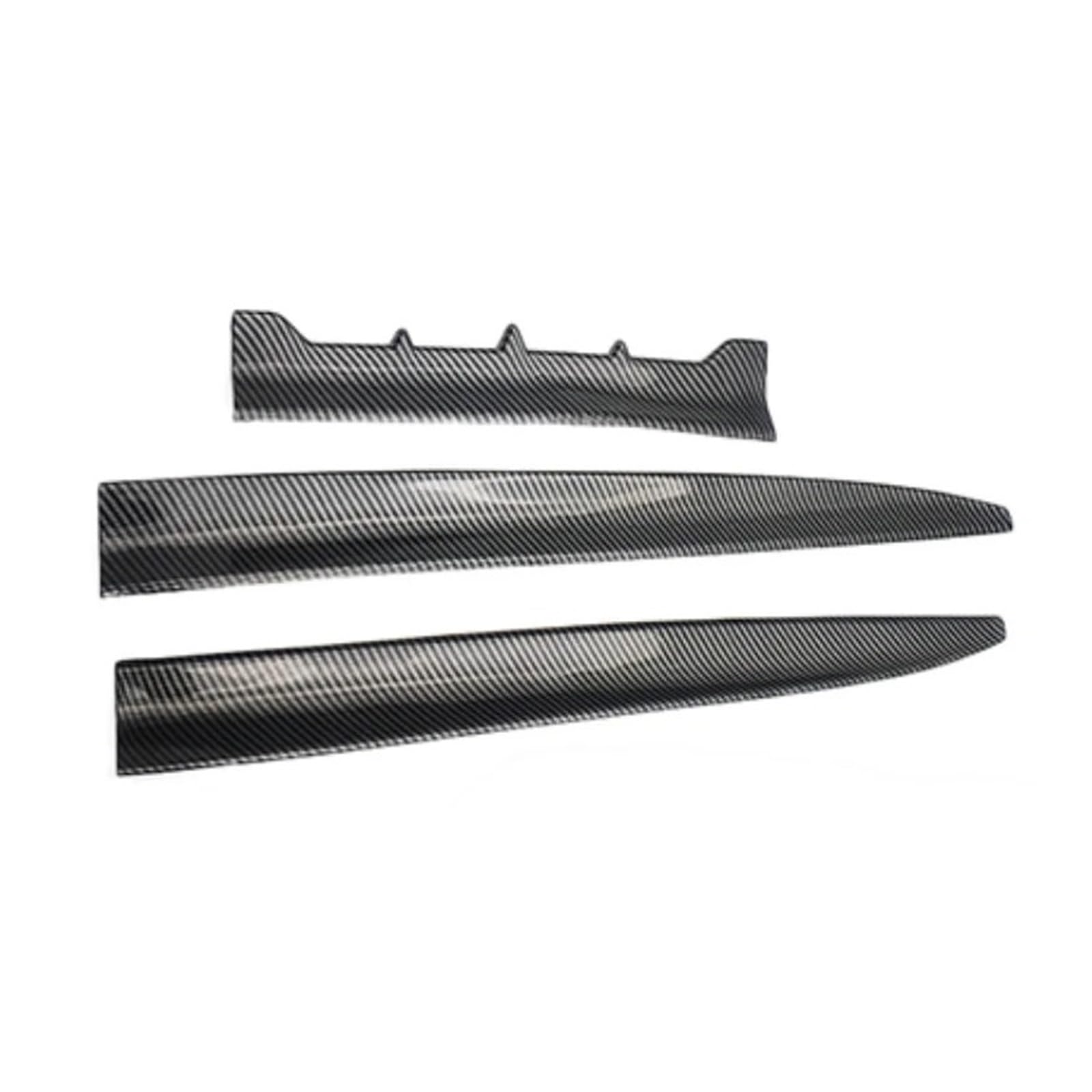Spoiler Wing Auto Universal Dachspoiler Heckspoiler Kofferraumflügel DIY Refit Spoiler Poiler Wing Racing Trunk Autozubehör Heckspoiler(Style 2 Carbon Look) von SIMBAE