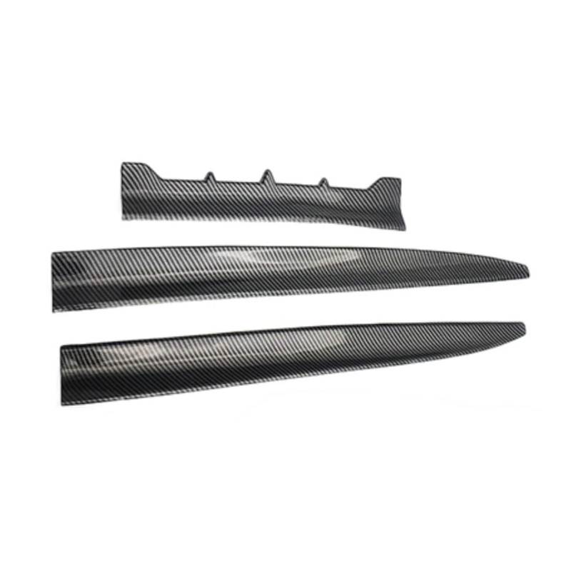 Spoiler Wing Auto Universal Dachspoiler Heckspoiler Kofferraumflügel DIY Refit Spoiler Poiler Wing Racing Trunk Autozubehör Heckspoiler(Style 2 Carbon Look) von SIMBAE
