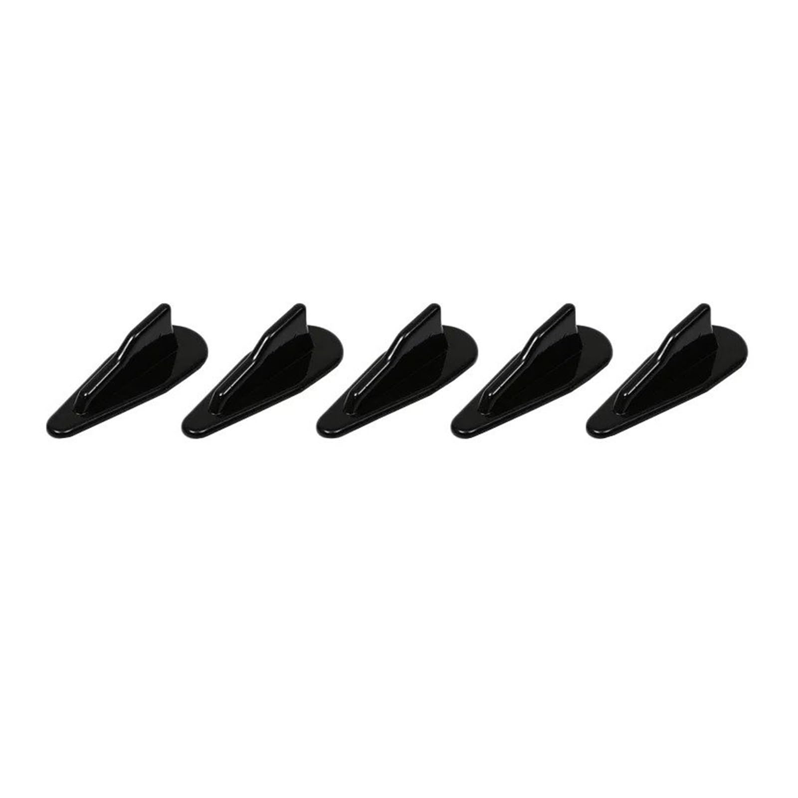 Spoiler Wing Autodach Shark Fin Stil Diffusor Spoiler Für W211 W204 E36 E46 E92 Zubehör Heckspoiler(Bk 5pieces style2) von SIMBAE