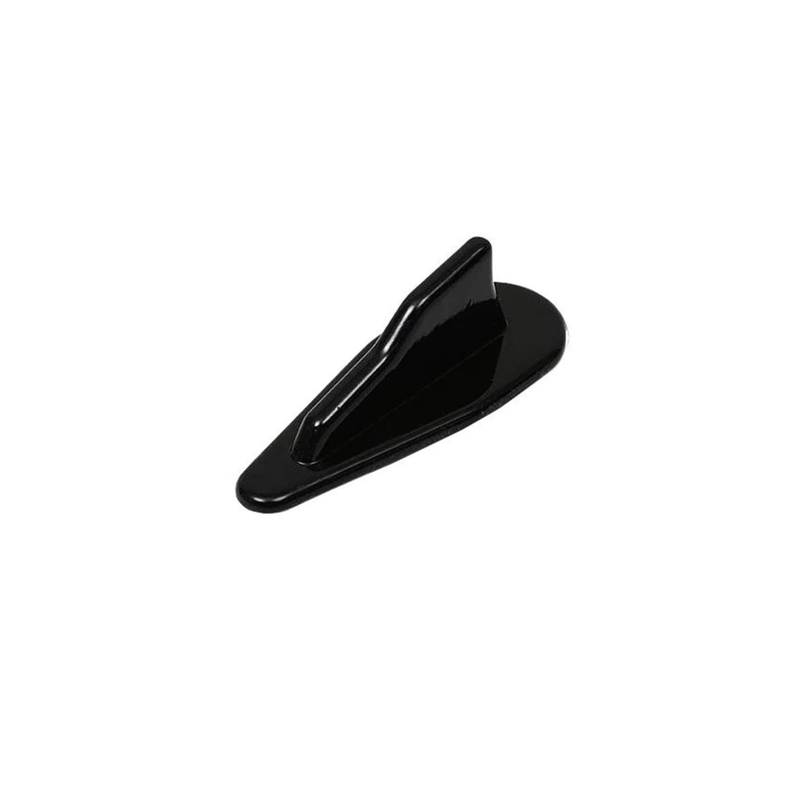 Spoiler Wing Autodach Shark Fin Style Diffusor Spoiler Für Tesla Für Modell Y 2023 Zubehör Heckspoiler(Bk 1piece style2) von SIMBAE