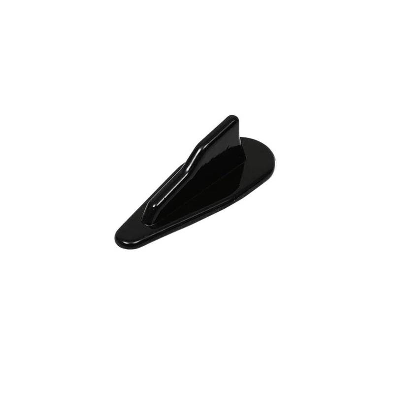 Spoiler Wing Autodach Shark Fin Style Diffusor Spoiler Für Tesla Für Modell Y 2023 Zubehör Heckspoiler(Bk 1piece style2) von SIMBAE