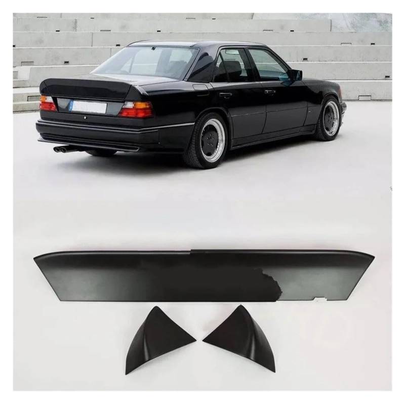 Spoiler Wing FÜR Benz W124 Limousine FÜR AMG E200 E220 E280 E320 E500 Stil Spoiler Ducktail Heckspoiler(Real Carbon Fiber) von SIMBAE