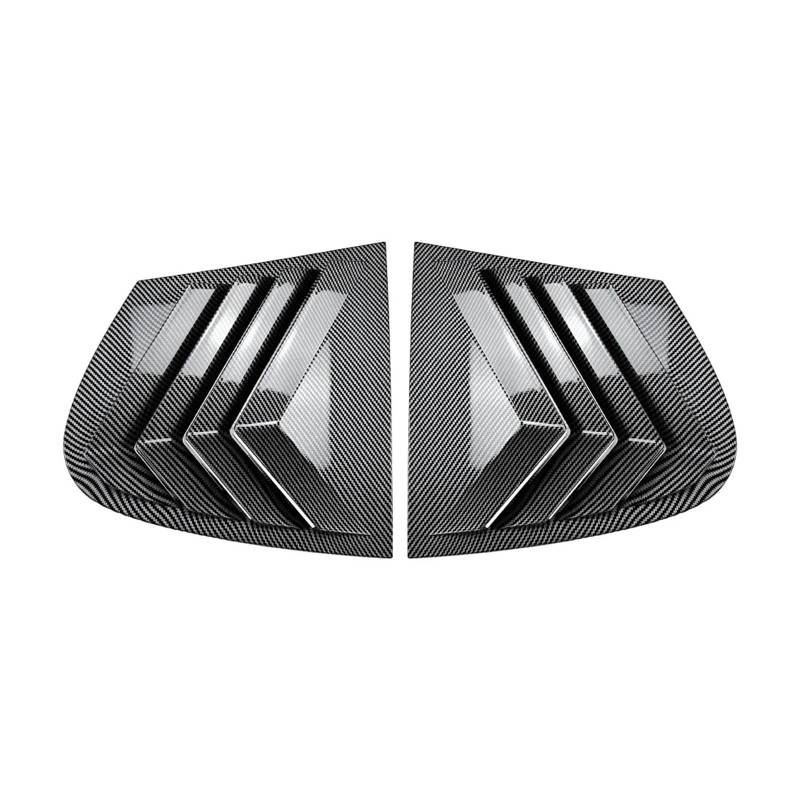 Spoiler Wing Für 1er E87 2005-2011 Autoseite Heckscheibenjalousie Paste Typ Geeignet Carbonfaser Glänzend Schwarz Heckscheibenspoiler Heckspoiler(Carbon Fibre) von SIMBAE
