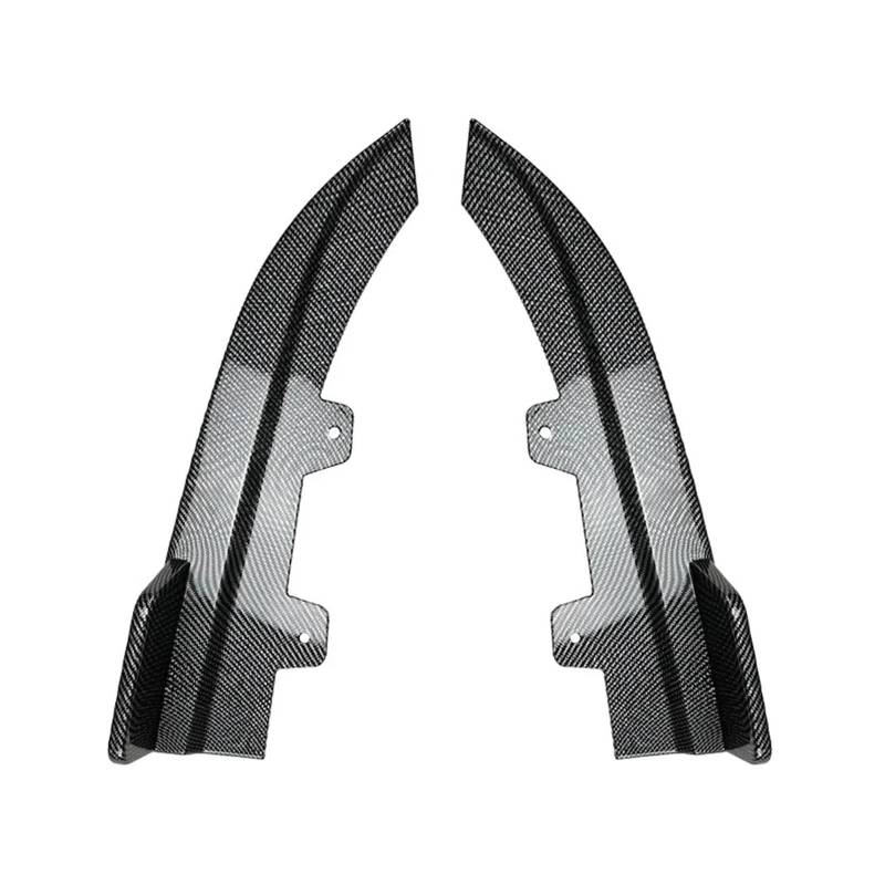 Spoiler Wing Für 4er G22 G23 Für Sport 2020-Heckstoßstangenlippe Seitendiffusor Spoiler Splitterabdeckung ABS Glanz Schwarz Kohlefaser Heckspoiler(Carbon Look) von SIMBAE
