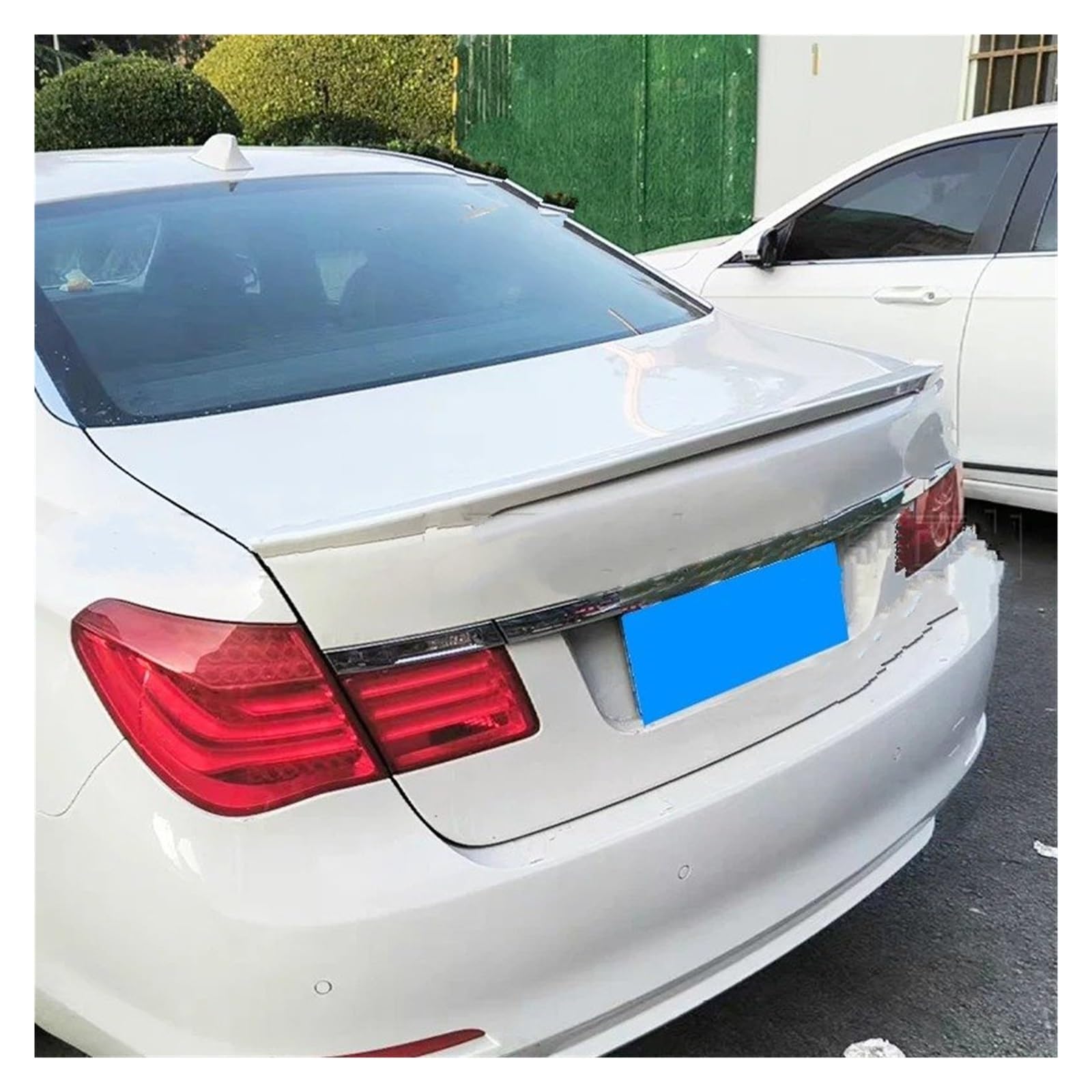 Spoiler Wing Für 7 Series F01 F02 740i 750i 2008-2014 ABS-Material Schwarz Carbon Heckklappe Autoflügel Ducktail Lip Spoiler Zubehör Heckspoiler(Glossy Black) von SIMBAE