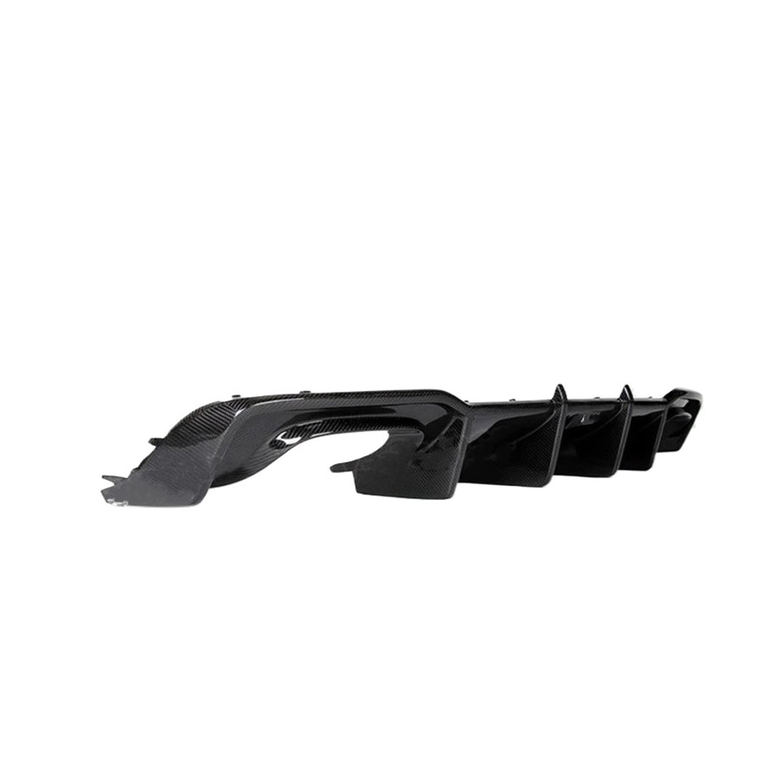 Spoiler Wing Für A3 Limousine Sport Version S3 Auto Heckstoßstangendiffusor Real Carbon Fiber Heckdiffusor Lip Spoiler FRP Bodikit 2017-2020 Heckspoiler(Forged Carbon) von SIMBAE
