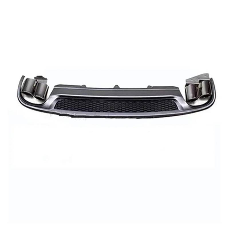 Spoiler Wing Für A4 B8 B8.5 Für Sline 2009-2016 S4 Stil Heckstoßstange Lip Diffusor Auspuff Endrohr Heckspoiler(09-12 C) von SIMBAE