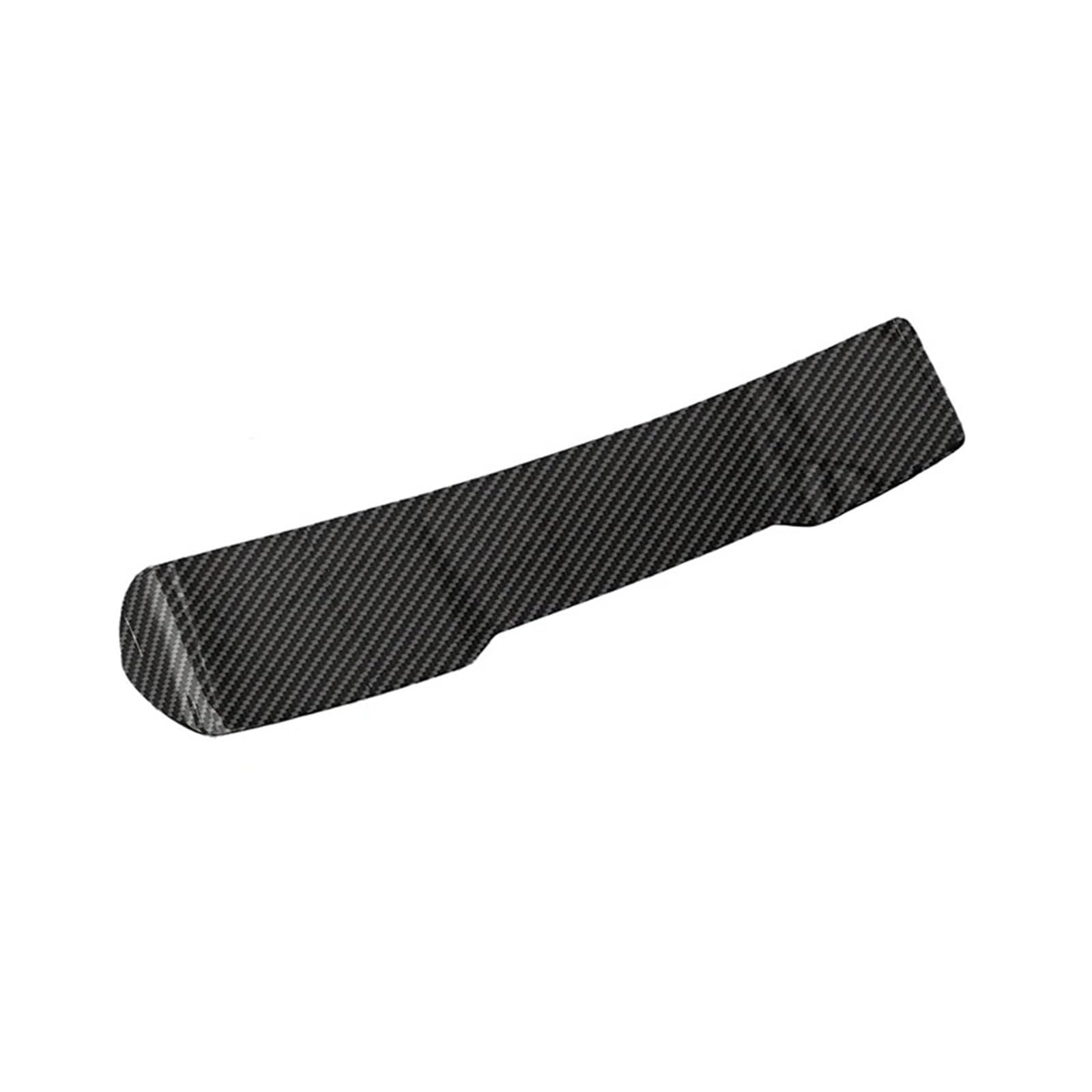 Spoiler Wing Für A4 B8 Für Avant Für Allroad 2008-2014 RS4 Look Spoiler Spoiler Heckspoiler Dachspoiler Schwarz Glänzend Carbon Look Heckspoiler(Kohlefaser-Optik) von SIMBAE