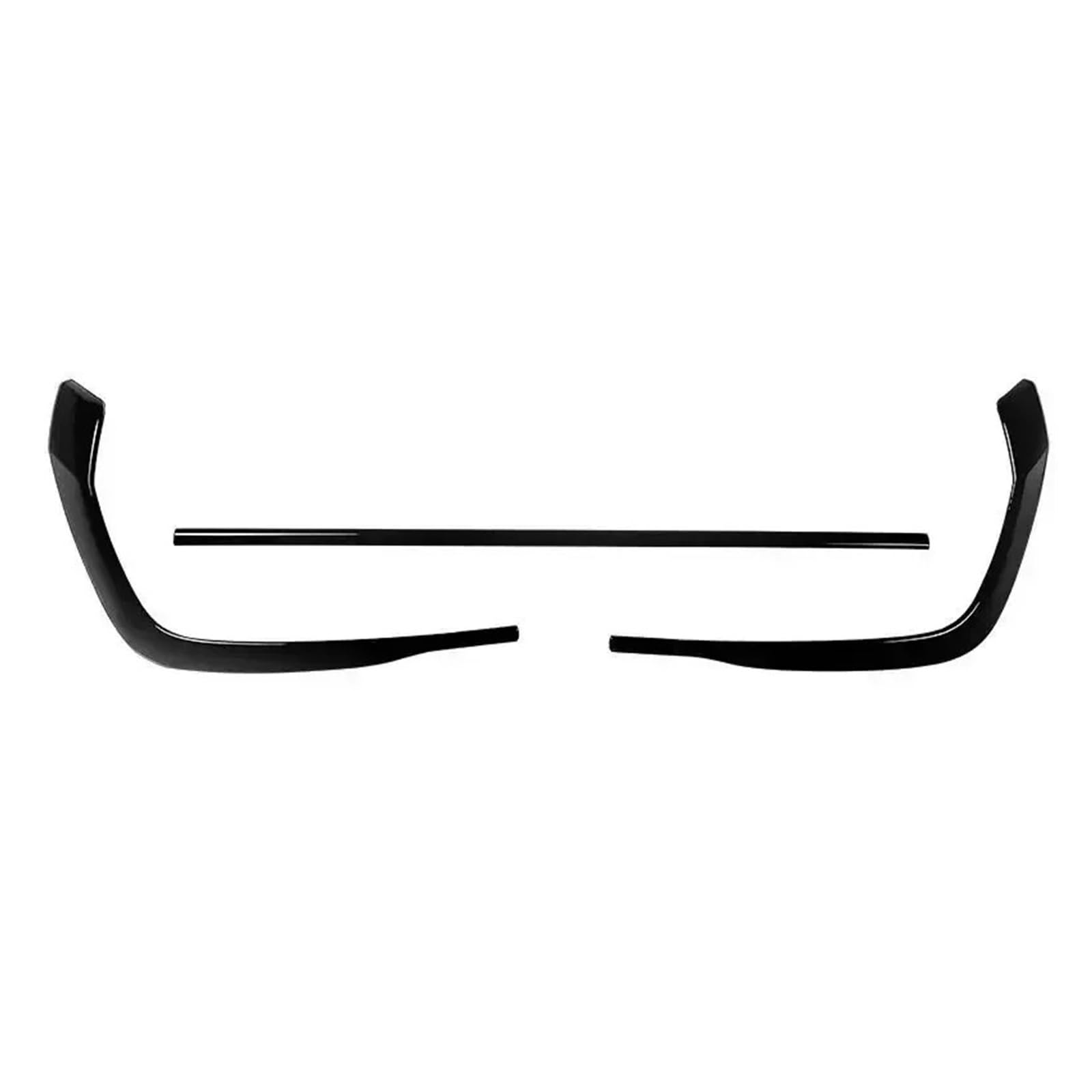 Spoiler Wing Für A4 Für S-Line S4 B9.5 B9 Facelift 2019-2024 Limousine/Für Sportback Heckstoßstangen-Zierleiste Schwarz Modifiziertes Spoiler-Bodykit Heckspoiler von SIMBAE