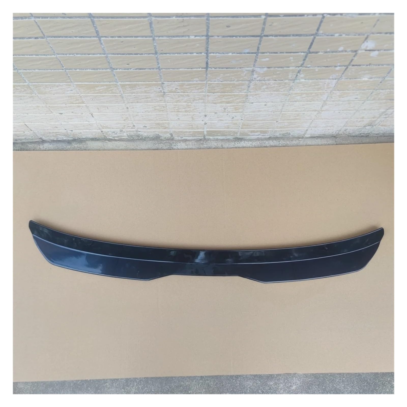Spoiler Wing Für Citroen Für BERLINGO MK3 Hinten Dach Lip Spoiler ABS Kunststoff Glanz Schwarz Auto Schwanz Flügel Universal Spoiler Flügel Heckspoiler(Carbon Fiber Pattern) von SIMBAE