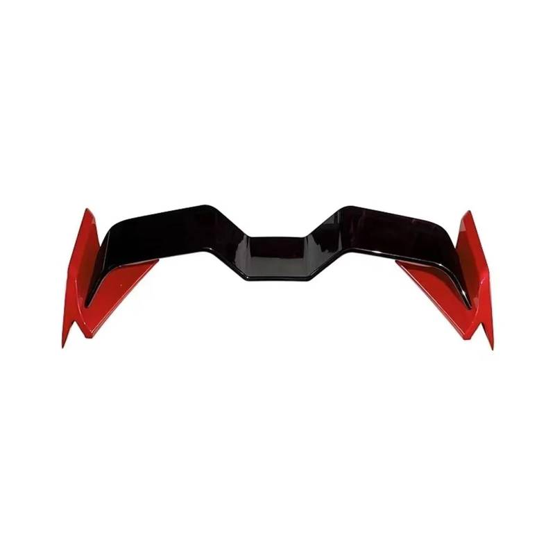 Spoiler Wing Für Civic 10th 2016 2017 2018 2019 2020 Auto Hinten Stamm Deckel Boot Auto Spoiler Flügel Tuning Außen Zubehör Heckspoiler(Red and Black) von SIMBAE