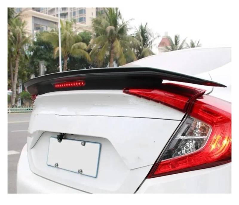 Spoiler Wing Für Civic Spoiler Thailand RS 2016 Spoiler des Schwanzmaterials Auto Heckflügel Keine Farbe Farbe Heckspoiler Heckspoiler(Unpainted) von SIMBAE