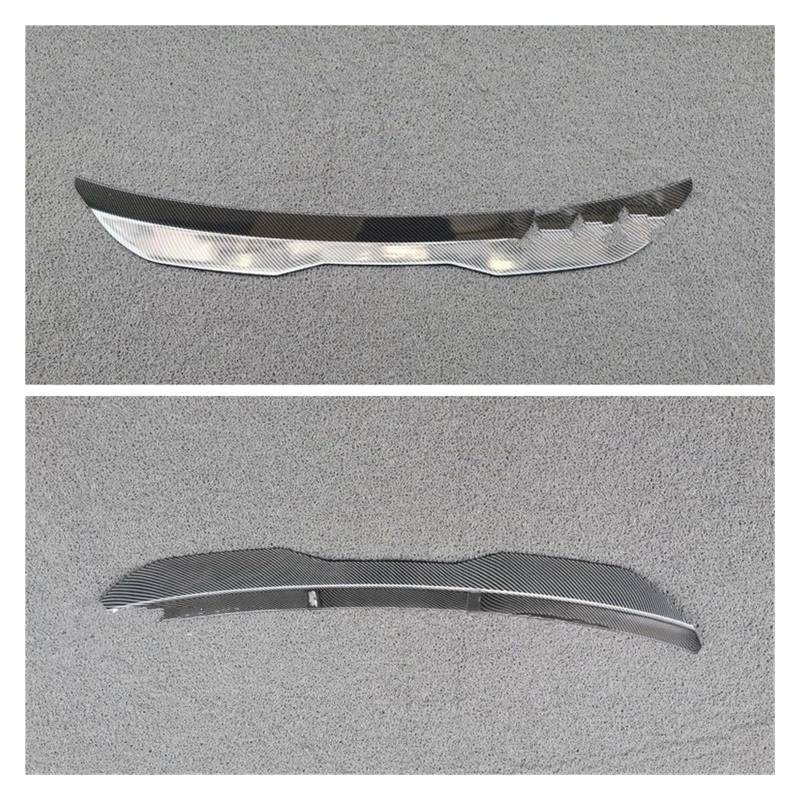 Spoiler Wing Für Ford Für Fiesta MK6 ST 2004-2008 Auto HECKFLÜGEL LIPPENSPOILER ABS-Kunststoff Glänzend Schwarz Dachflügel Heckspoiler Heckspoiler(Unpainted) von SIMBAE