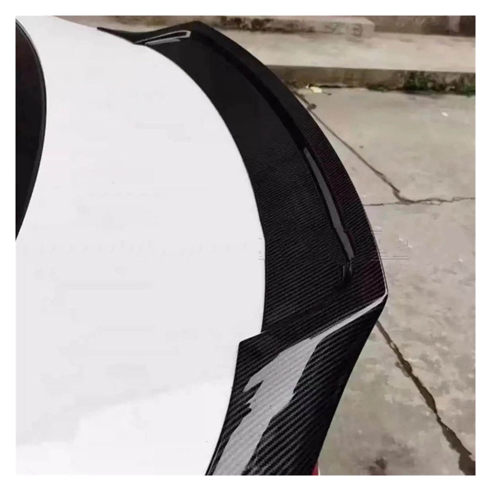 Spoiler Wing Für Hyundai Für Elantra 2017 2018 2019 Spoiler ABS Kunststoff R Stil Hinten Stamm Spoiler Flügel Körper Kit Zubehör Heckspoiler(DIY Color) von SIMBAE