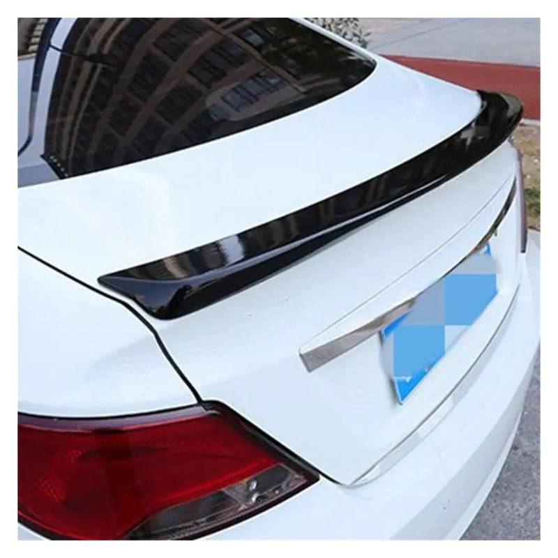 Spoiler Wing Für Hyundai Für Verna Für Accent 2010 2011 2012 2013 2014-2015 Spoiler ABS Material Auto Hinten Flügel Primer Farbe Heckspoiler Heckspoiler(Weiß) von SIMBAE