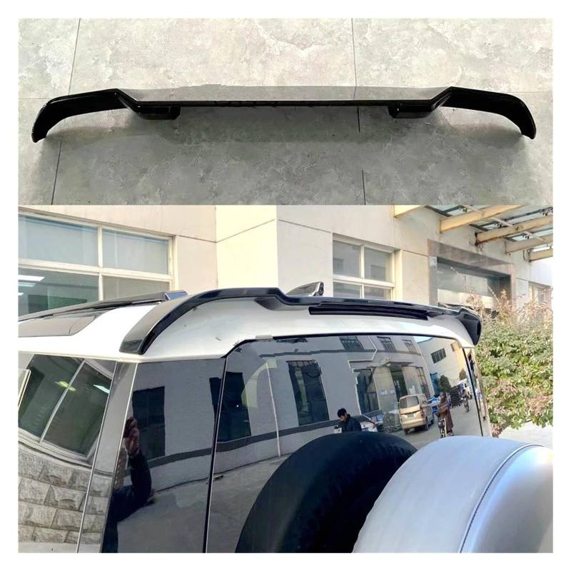 Spoiler Wing Für Land Für Rover Für Defend 2020 2021 ABS Kunststoff Hinten Dach SpoilerTrunk Boot Lip Schwanz Flügel Heckspoiler(Glossy Black) von SIMBAE