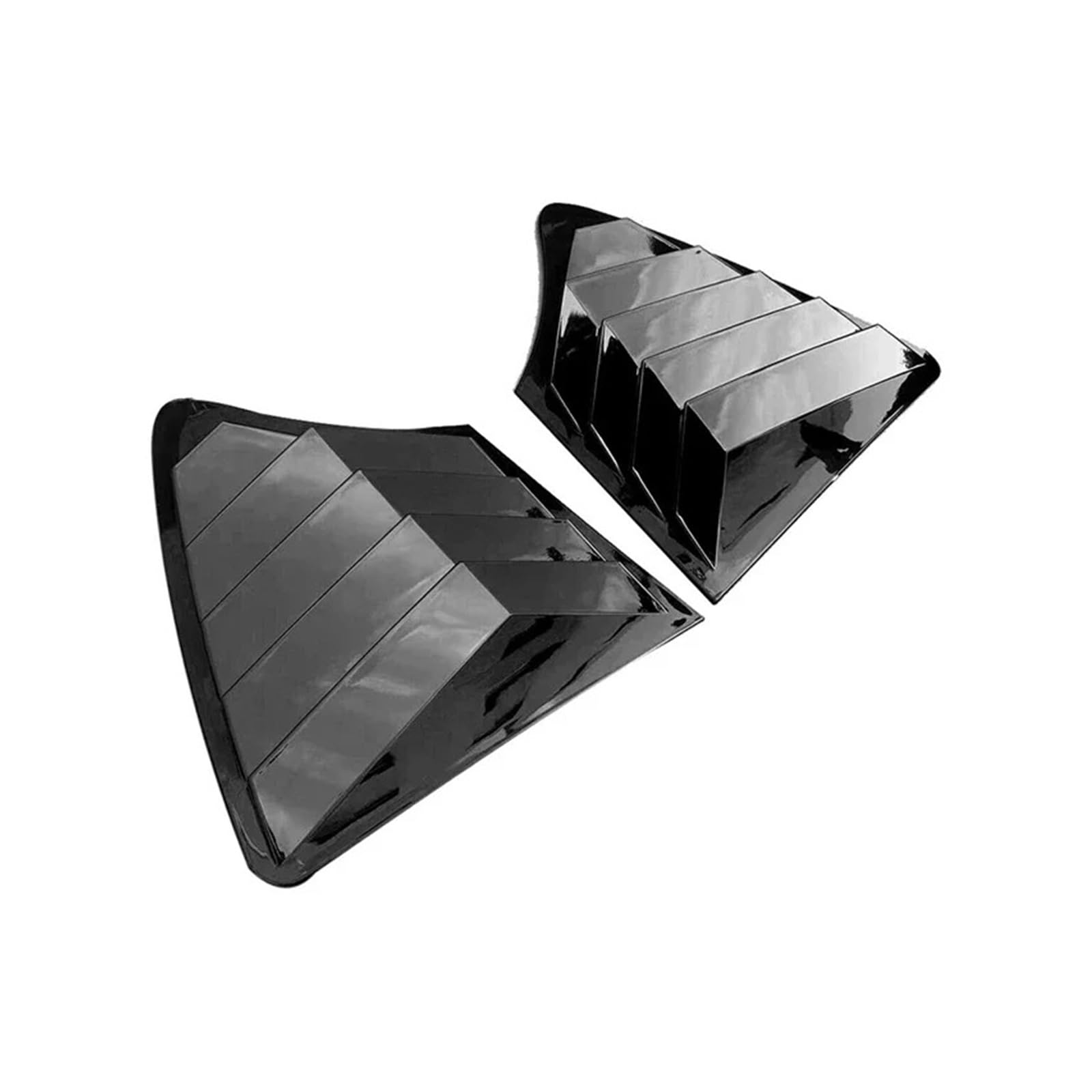 Spoiler Wing Für Nissan Für Infiniti Q50 2014-2023 Auto Heckklappe Fenster Seitenverschluss Abdeckung Trim Aufkleber Vent Scoop ABS Carbon Fiber Style Schwarz Heckspoiler(Carbon) von SIMBAE