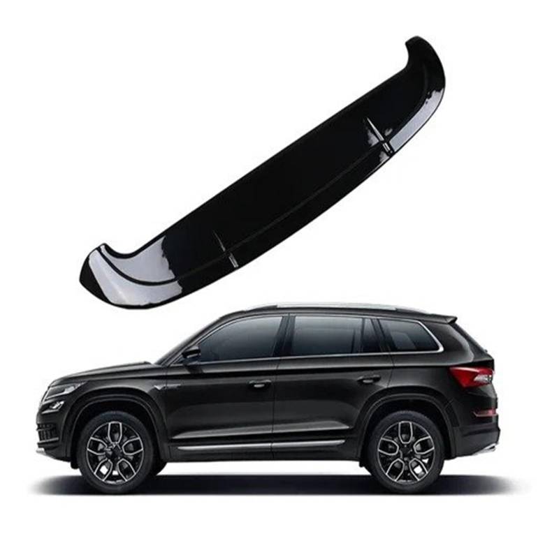 Spoiler Wing Für Skoda Für Kodiaq 2017 2018 2019 2020 2021 Auto Dekoration ABS Kunststoff Hinten Dach Flügel Spoiler Heckspoiler(Unpainted) von SIMBAE