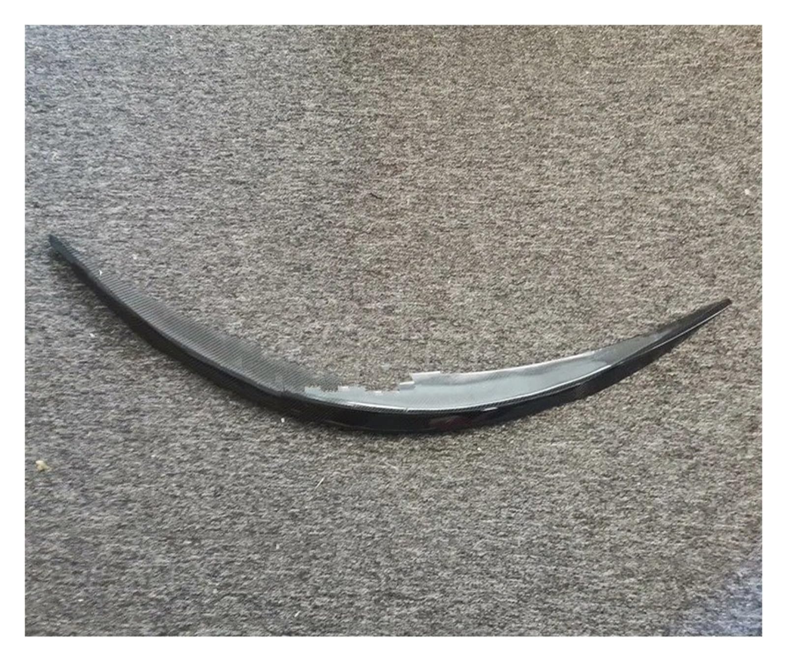 Spoiler Wing Für Tesla Für Modell S 2014 2015 2016 2017 2018-2019 Auto Boot Lip Flügel Spoiler Carbon Fiber Hinten Stamm Spoiler Flügel Heckspoiler(Gloss Black) von SIMBAE