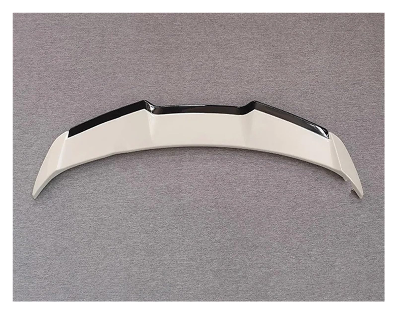 Spoiler Wing Für Toyota Für CHR C-HR 2015-2022 Refit Dach Stamm Spoiler Hinten Flügel Boot Lip Schwanz Air Deflektor Splitter Diffusor Körper Kit Facelift Heckspoiler(White with Black) von SIMBAE
