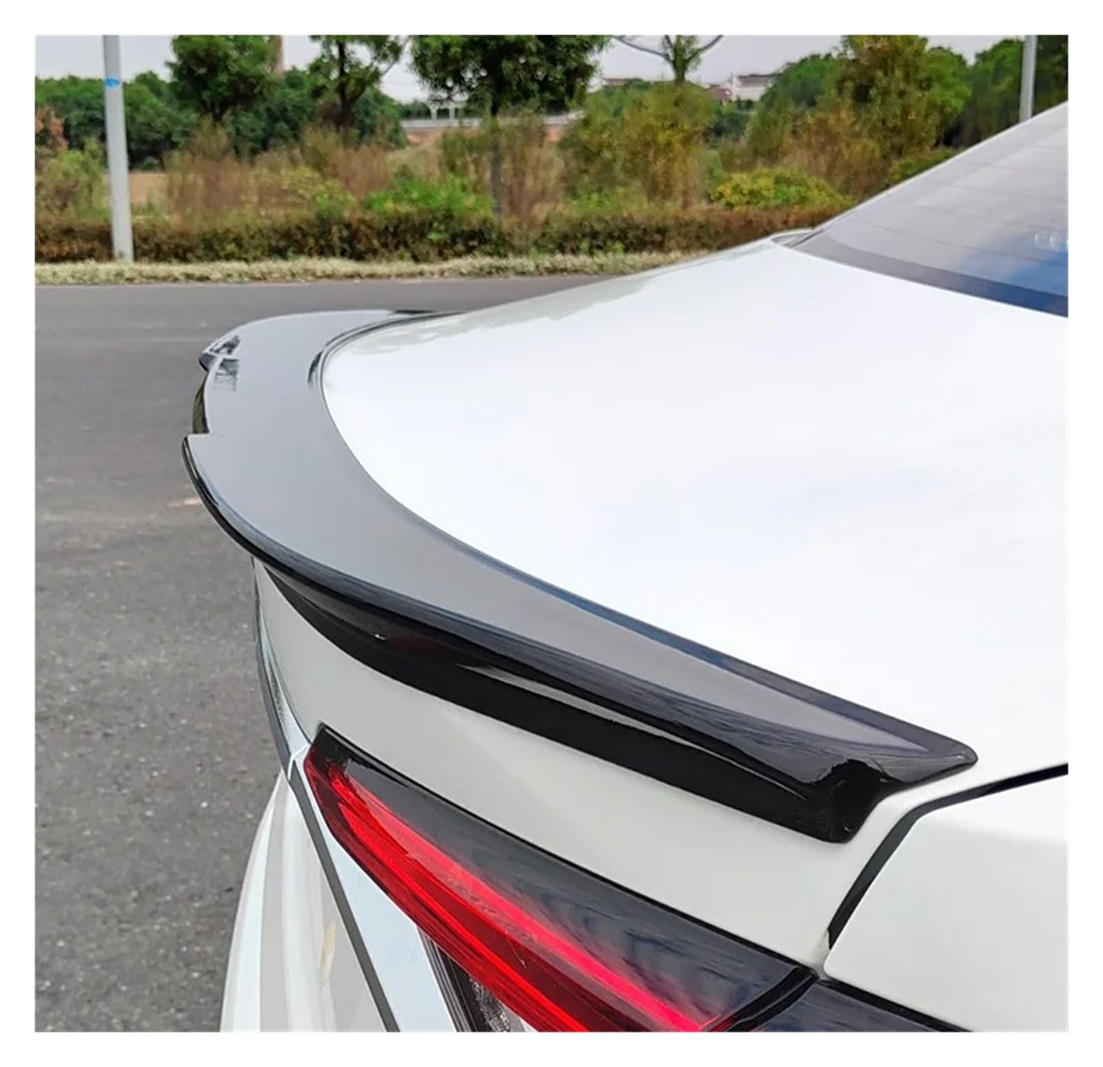 Spoiler Wing Für Toyota Für Corolla 2019 2020 2021 Autozubehör Spoiler ABS-Material Limousine Auto Kofferraum Hecklippe Flügel Heckflosse Refit Heckspoiler(Trunk Glossy Black) von SIMBAE