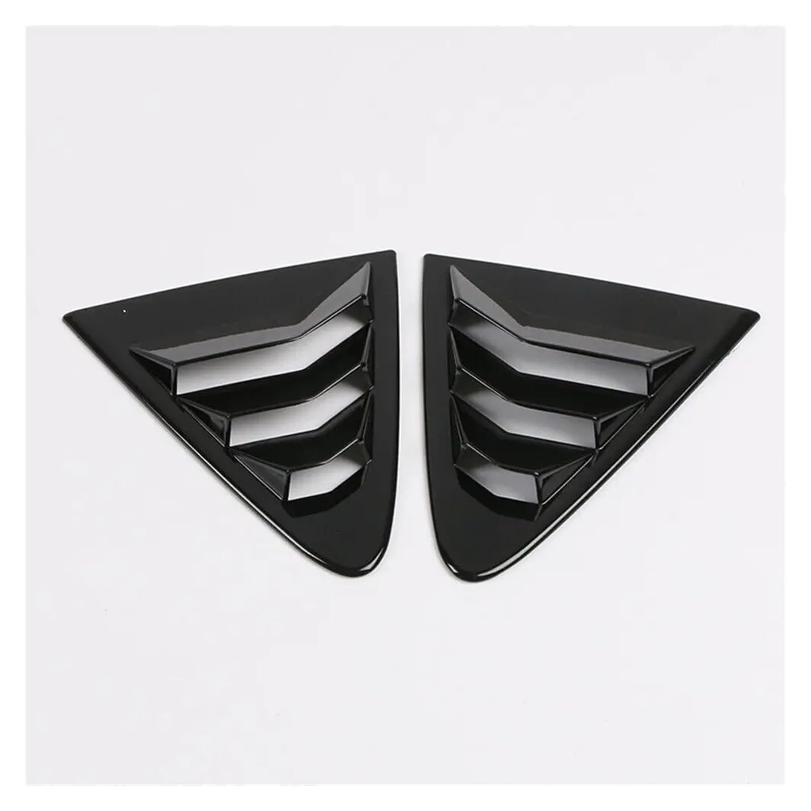 Spoiler Wing Für Toyota Für Corolla Limousine 2019-2023 Auto Heckklappe Fenster Seitenverschluss Abdeckung Trim Aufkleber Vent Scoop ABS Carbon Faser Schwarz Heckspoiler(Schwarz) von SIMBAE