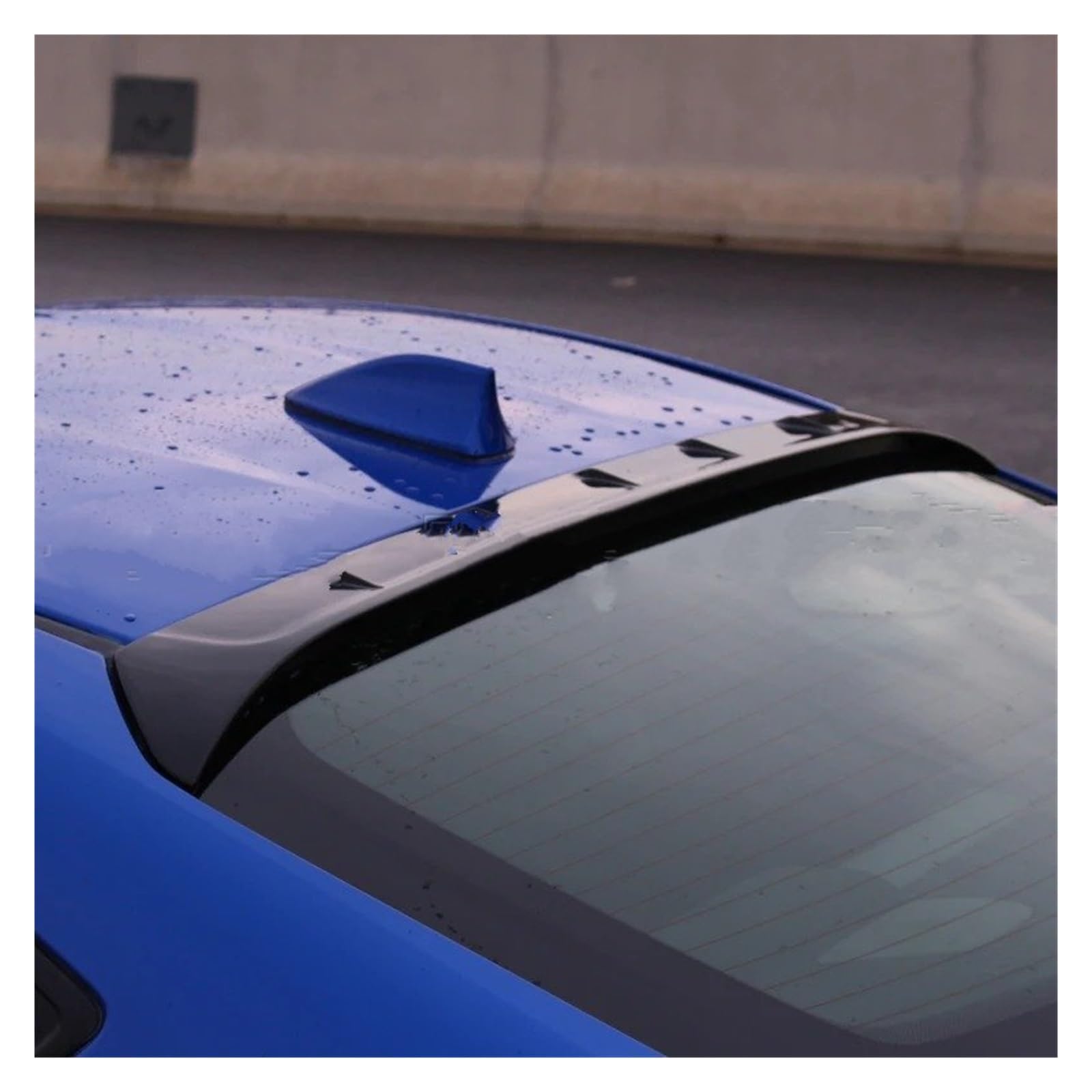 Spoiler Wing Für Toyota ZA86 GR86 Für Subaru Für BRZ 2021 + ABS GLÄNZEND SCHWARZ Dach Spoiler HINTEN FLÜGEL Kofferraum Lip Spoiler Heckspoiler(Carbon Fiber Pattern) von SIMBAE