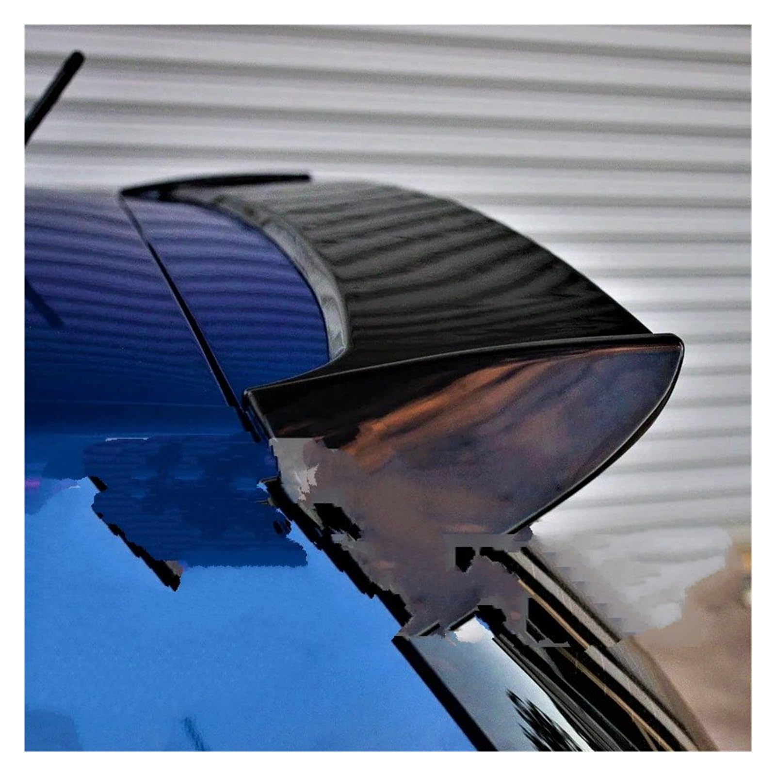 Spoiler Wing Für VW Für Golf 5 MK5 Für GTI R32 2004-2009 Osir Style Auto Heckspoiler Dachspoiler ABS Glänzend Schwarz Oder Carbonfaser-Optik Heckspoiler(Kohlefaser-Optik) von SIMBAE