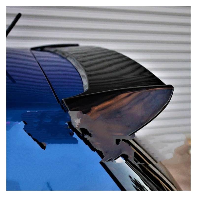 Spoiler Wing Für VW Für Golf 5 MK5 Für GTI R32 2004-2009 Osir Style Auto Heckspoiler Dachspoiler ABS Glänzend Schwarz Oder Carbonfaser-Optik Heckspoiler(Kohlefaser-Optik) von SIMBAE