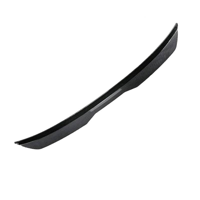 Spoiler Wing Für VW Für Polo 5 MK5 6R 6C Für GTI 2009-2017 Fließheck Auto Heckspoilerflügel Heckflügel Bodykits Tuning Schwarz ABS Heckspoiler(Carbon Look) von SIMBAE