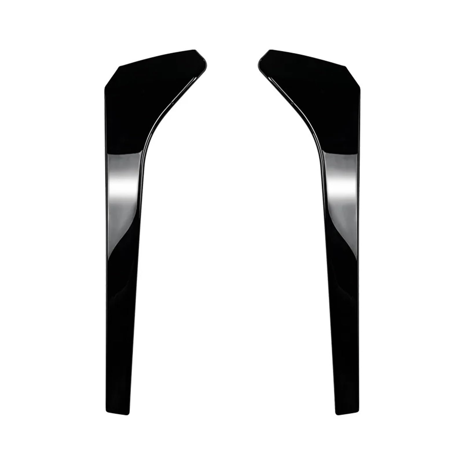 Spoiler Wing Für VW Für Tiguan Für Line MK2 2017-2023 Auto Heckklappe Kofferraumdeckel Seitenspoiler Flügelsplitter ABS Gloss Black Body Kit Heckspoiler(Side Gloss Black) von SIMBAE